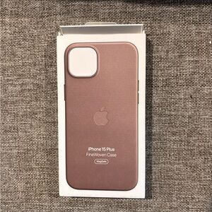 Apple iPhone 15 Plus FineWoven Case - Tan